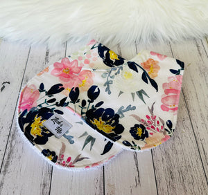 Matching Elodie Burp Cloth & Dribble bib