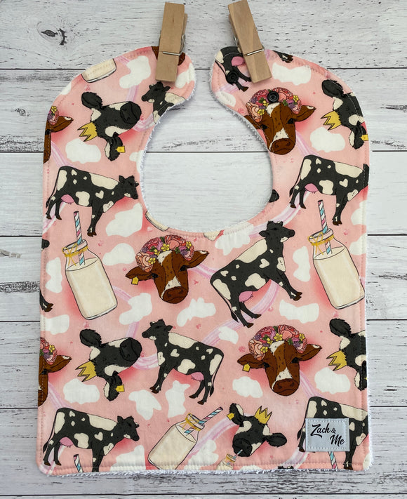 Moo cow Feeding Bib